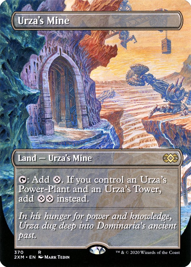 Urza's Mine (Borderless) [Double Masters] | Mindsight Gaming