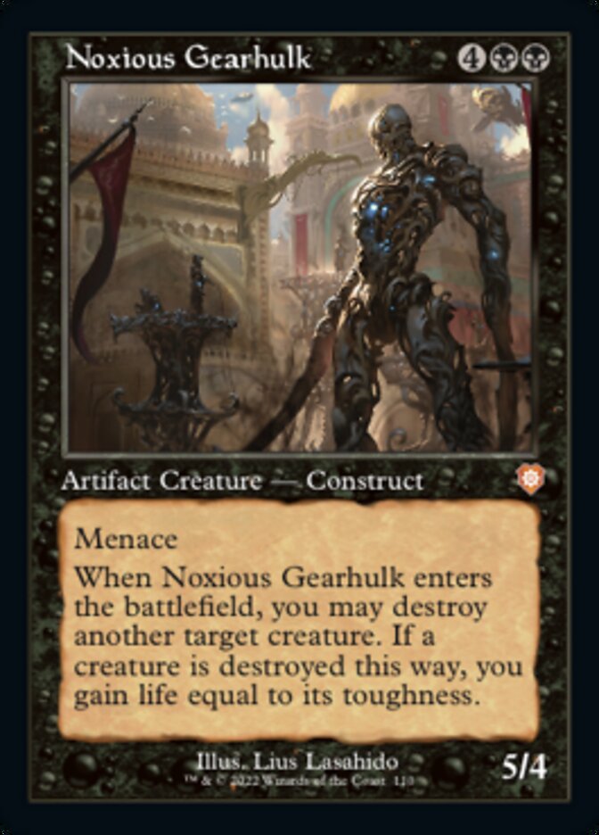Noxious Gearhulk (Retro) [The Brothers' War Commander] | Mindsight Gaming