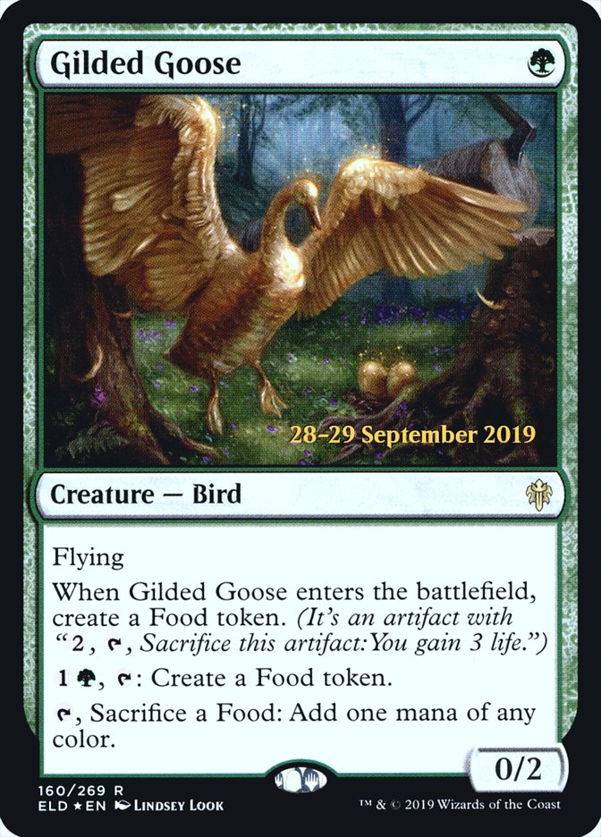 Gilded Goose  [Throne of Eldraine Prerelease Promos] | Mindsight Gaming