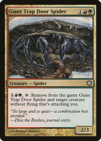 Giant Trap Door Spider [Coldsnap Theme Decks] | Mindsight Gaming