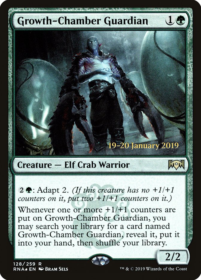 Growth-Chamber Guardian [Ravnica Allegiance Prerelease Promos] | Mindsight Gaming