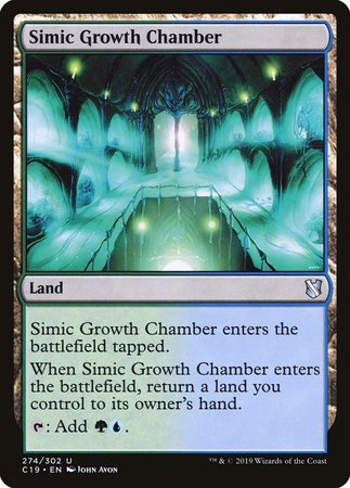 Simic Growth Chamber [Commander 2019] | Mindsight Gaming