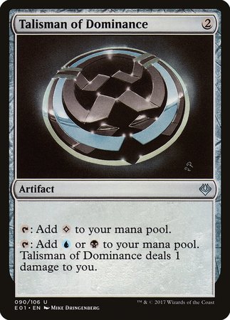Talisman of Dominance [Archenemy: Nicol Bolas] | Mindsight Gaming