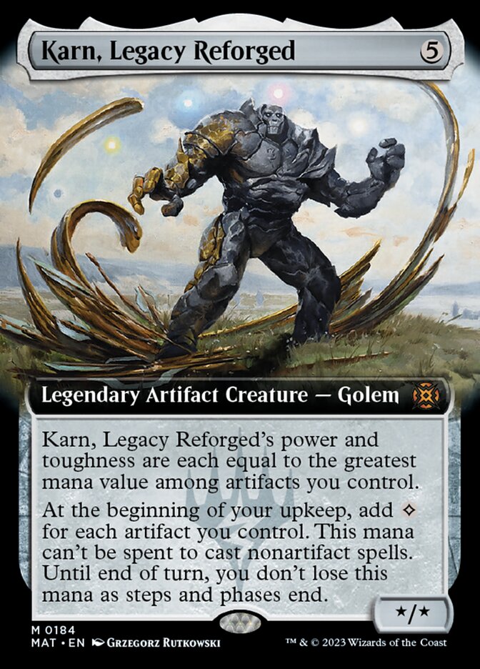 Karn, Legacy Reforged (Extended Art) [March of the Machine: The Aftermath] | Mindsight Gaming