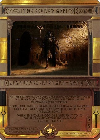 The Scarab God [Amonkhet Invocations] | Mindsight Gaming