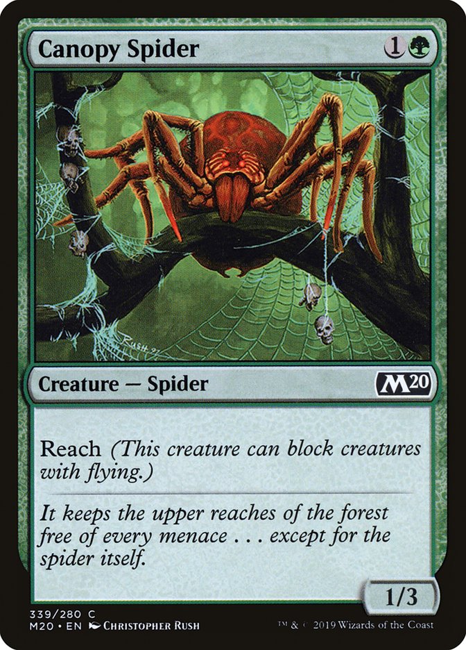 Canopy Spider [Core Set 2020] | Mindsight Gaming