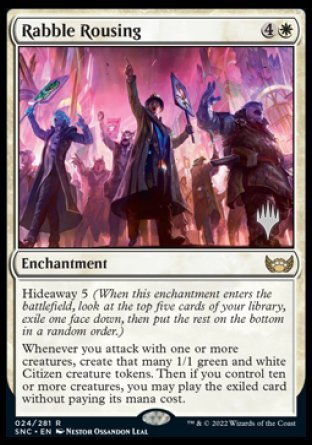 Rabble Rousing (Promo Pack) [Streets of New Capenna Promos] | Mindsight Gaming