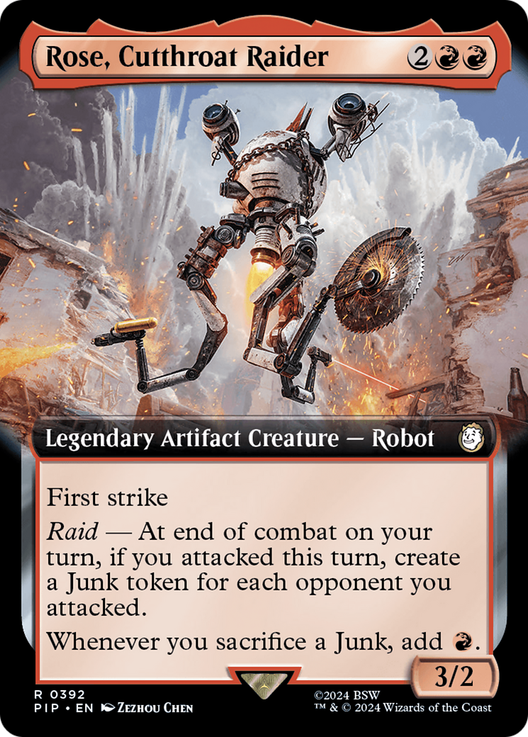 Rose, Cutthroat Raider (Extended Art) [Fallout] | Mindsight Gaming