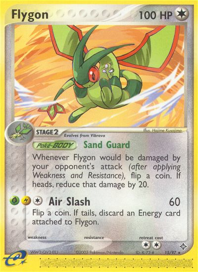 Flygon (15/97) [EX: Dragon] | Mindsight Gaming