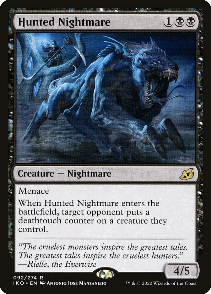 Hunted Nightmare [Ikoria: Lair of Behemoths] | Mindsight Gaming