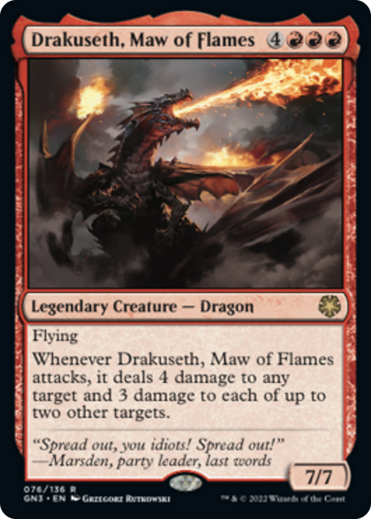 Drakuseth, Maw of Flames [Game Night: Free-for-All] | Mindsight Gaming