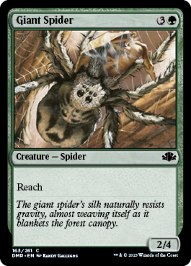 Giant Spider [Dominaria Remastered] | Mindsight Gaming