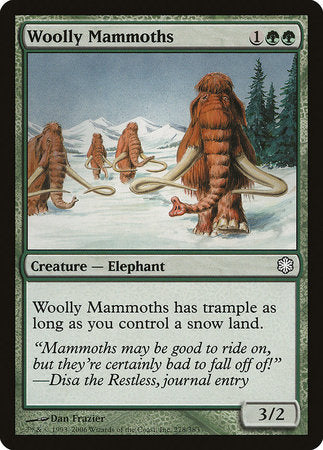 Woolly Mammoths [Coldsnap Theme Decks] | Mindsight Gaming
