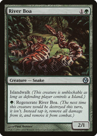 River Boa [Duels of the Planeswalkers] | Mindsight Gaming