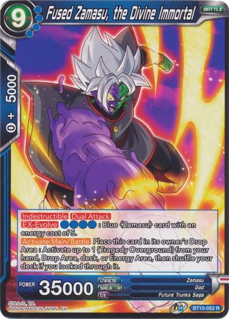 Fused Zamasu, the Divine Immortal (BT10-052) [Rise of the Unison Warrior 2nd Edition] | Mindsight Gaming