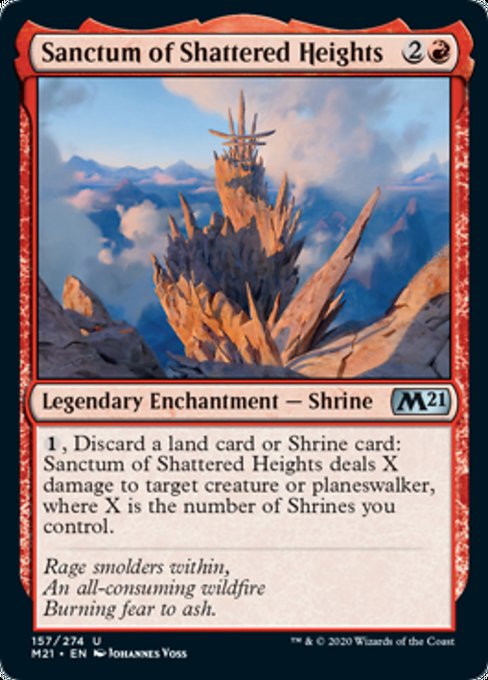Sanctum of Shattered Heights [Core Set 2021] | Mindsight Gaming