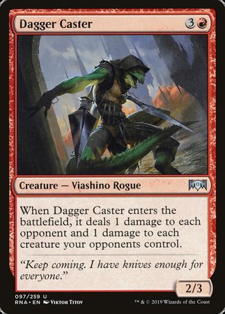 Dagger Caster [Ravnica Allegiance] | Mindsight Gaming
