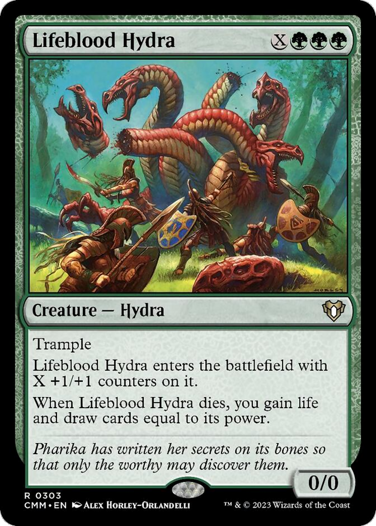 Lifeblood Hydra [Commander Masters] | Mindsight Gaming