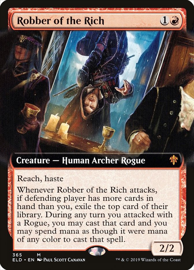 Robber of the Rich (Extended Art) [Throne of Eldraine] | Mindsight Gaming
