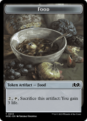 Elemental // Food (0013) Double-Sided Token [Wilds of Eldraine Tokens] | Mindsight Gaming