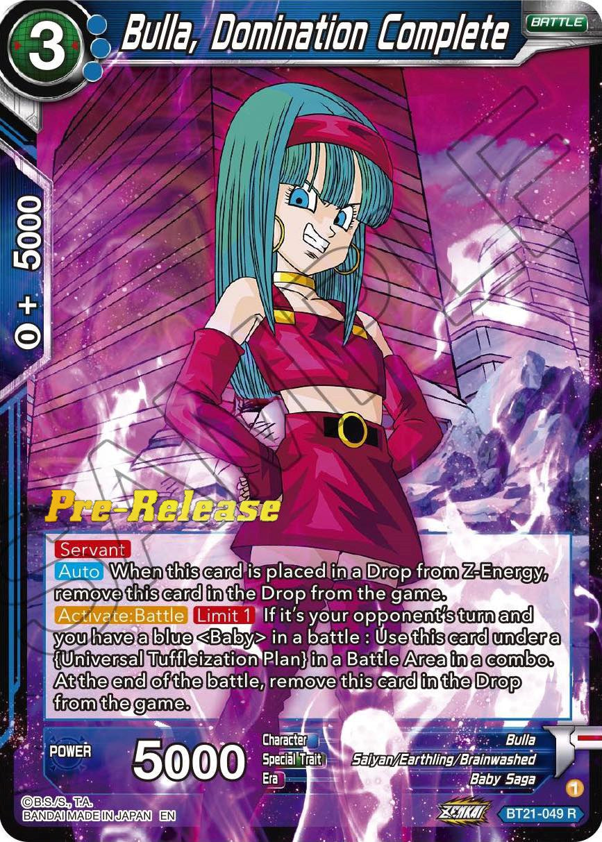 Bulla, Domination Complete (BT21-049) [Wild Resurgence Pre-Release Cards] | Mindsight Gaming