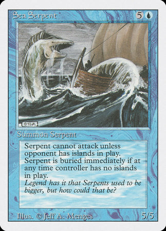 Sea Serpent [Revised Edition] | Mindsight Gaming