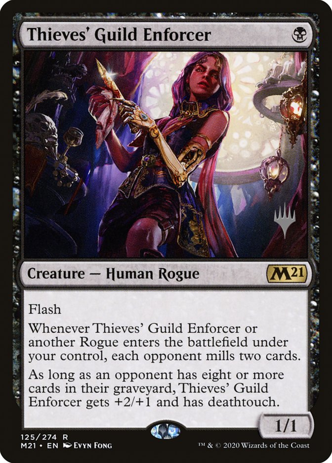 Thieves' Guild Enforcer (Promo Pack) [Core Set 2021 Promos] | Mindsight Gaming