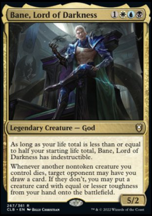 Bane, Lord of Darkness [Commander Legends: Battle for Baldur's Gate] | Mindsight Gaming