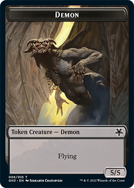 Bird Illusion // Demon Double-Sided Token [Game Night: Free-for-All Tokens] | Mindsight Gaming