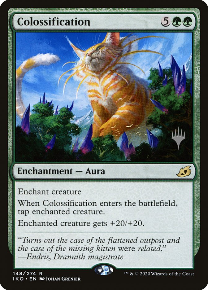 Colossification (Promo Pack) [Ikoria: Lair of Behemoths Promos] | Mindsight Gaming