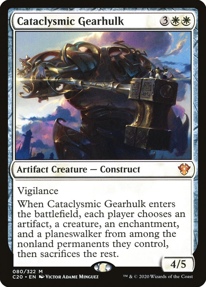 Cataclysmic Gearhulk [Commander 2020] | Mindsight Gaming