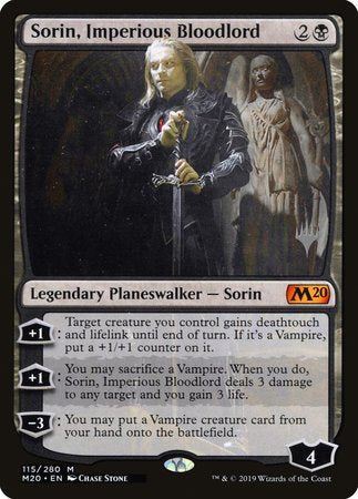 Sorin, Imperious Bloodlord [Core Set 2020 Promos] | Mindsight Gaming