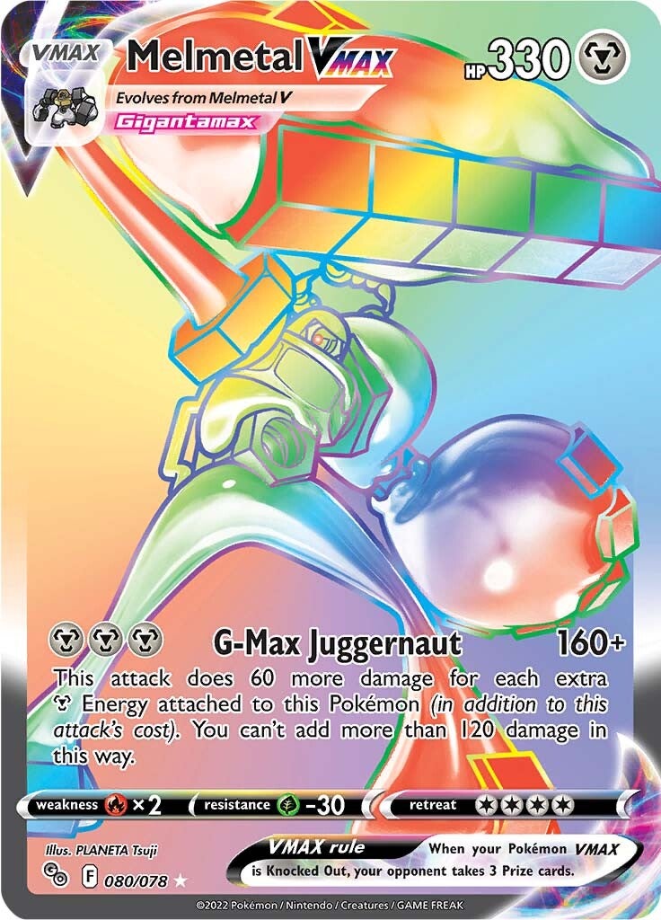 Melmetal VMAX (080/078) [Pokémon GO] | Mindsight Gaming