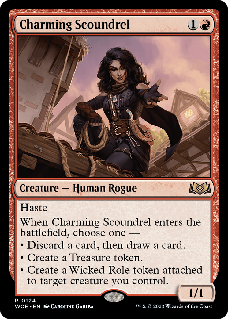 Charming Scoundrel [Wilds of Eldraine] | Mindsight Gaming