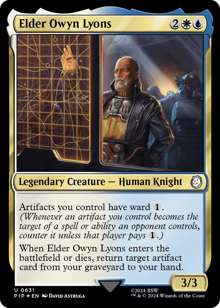 Elder Owyn Lyons (Surge Foil) [Fallout] | Mindsight Gaming