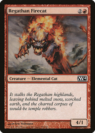 Regathan Firecat [Magic 2014] | Mindsight Gaming