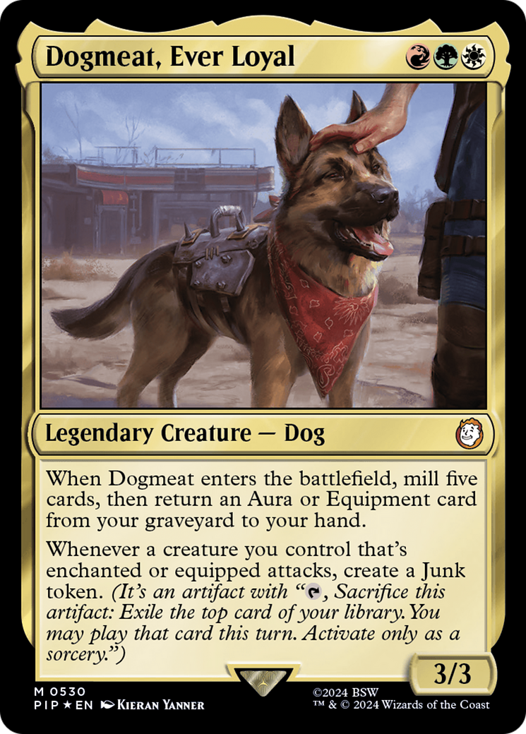 Dogmeat, Ever Loyal (Surge Foil) [Fallout] | Mindsight Gaming