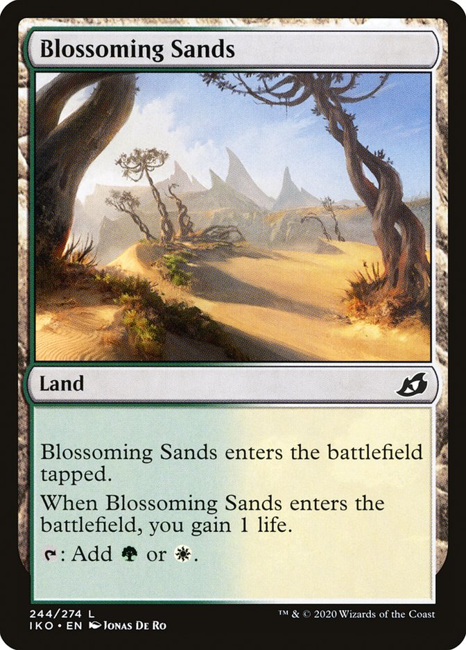 Blossoming Sands [Ikoria: Lair of Behemoths] | Mindsight Gaming