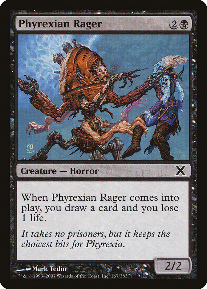 Phyrexian Rager [Tenth Edition] | Mindsight Gaming