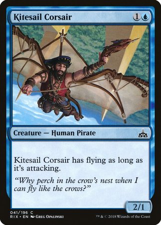 Kitesail Corsair [Rivals of Ixalan] | Mindsight Gaming