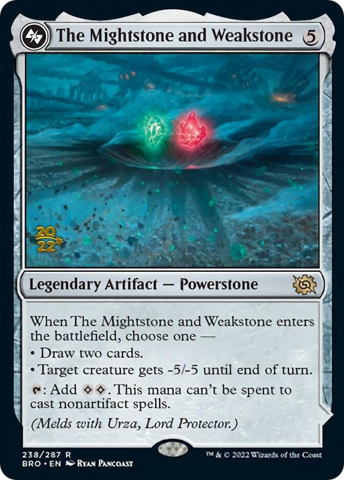 The Mightstone and Weakstone [The Brothers' War: Prerelease Promos] | Mindsight Gaming