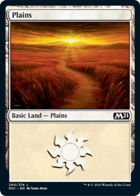 Plains [Core Set 2021] | Mindsight Gaming
