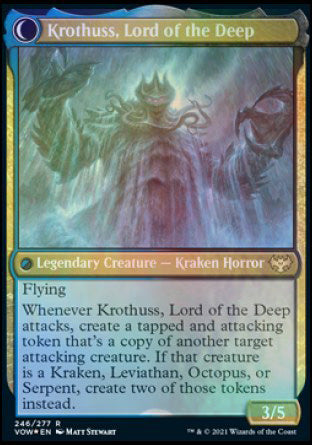 Runo Stromkirk // Krothuss, Lord of the Deep [Innistrad: Crimson Vow Prerelease Promos] | Mindsight Gaming