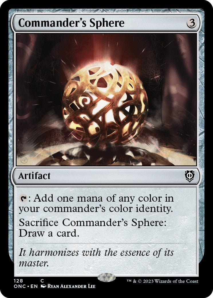 Commander's Sphere [Phyrexia: All Will Be One Commander] | Mindsight Gaming