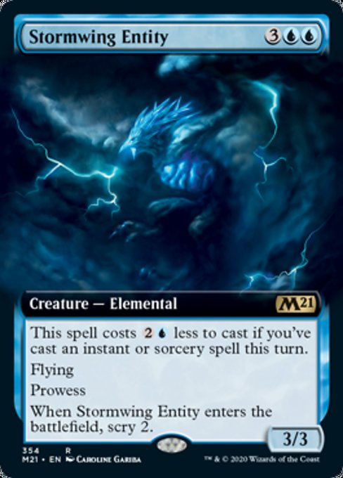 Stormwing Entity (Extended Art) [Core Set 2021] | Mindsight Gaming