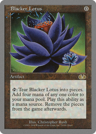 Blacker Lotus [Unglued] | Mindsight Gaming