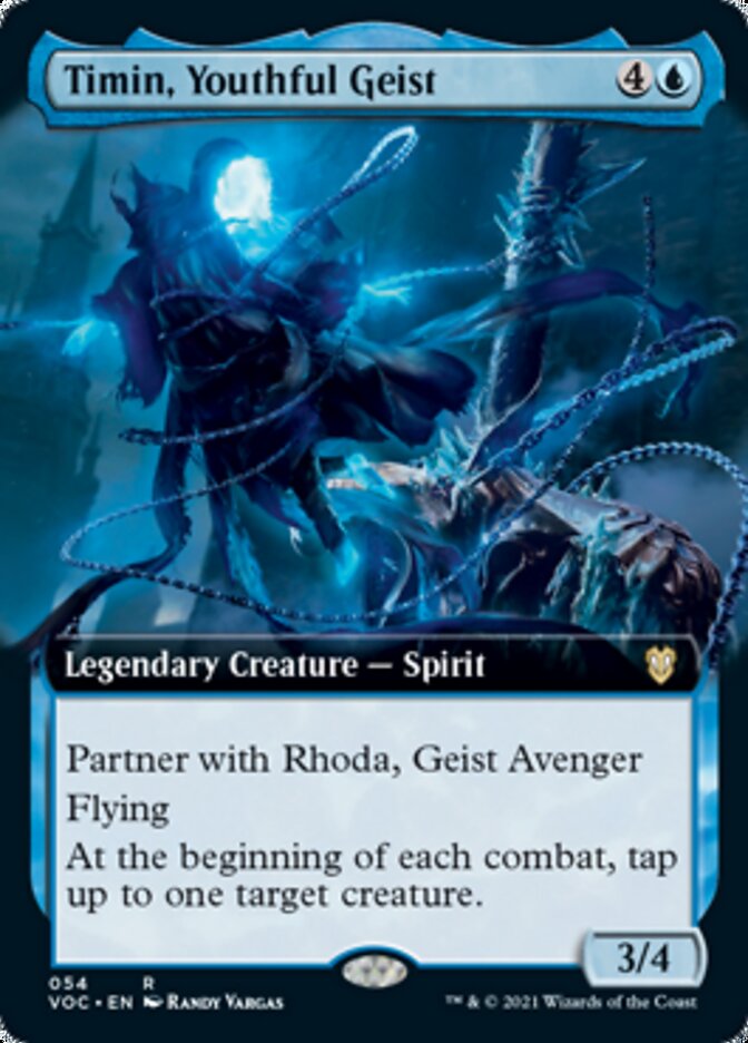 Timin, Youthful Geist (Extended) [Innistrad: Crimson Vow Commander] | Mindsight Gaming