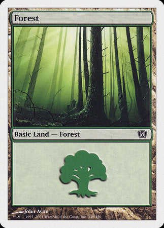 Forest (348) [Eighth Edition] | Mindsight Gaming