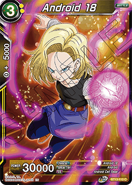 Android 18 (Common) [BT13-110] | Mindsight Gaming