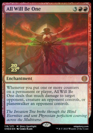 All Will Be One [Phyrexia: All Will Be One Prerelease Promos] | Mindsight Gaming